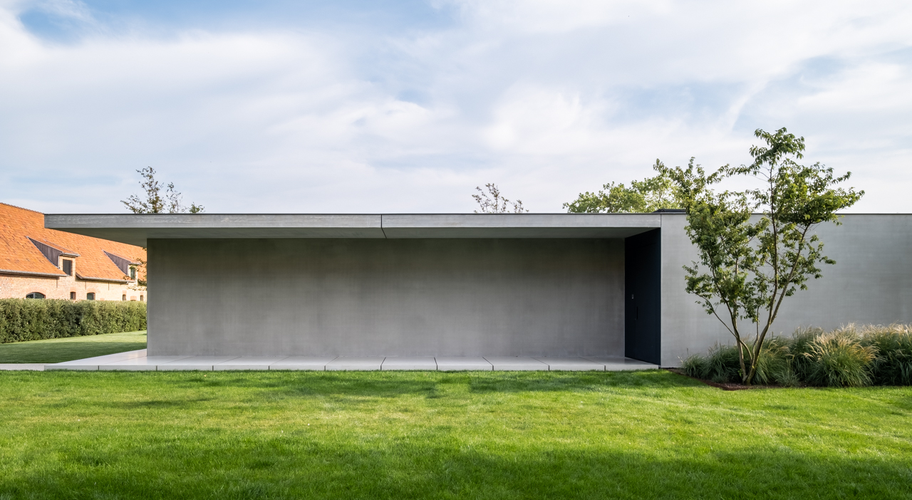 concrete villa